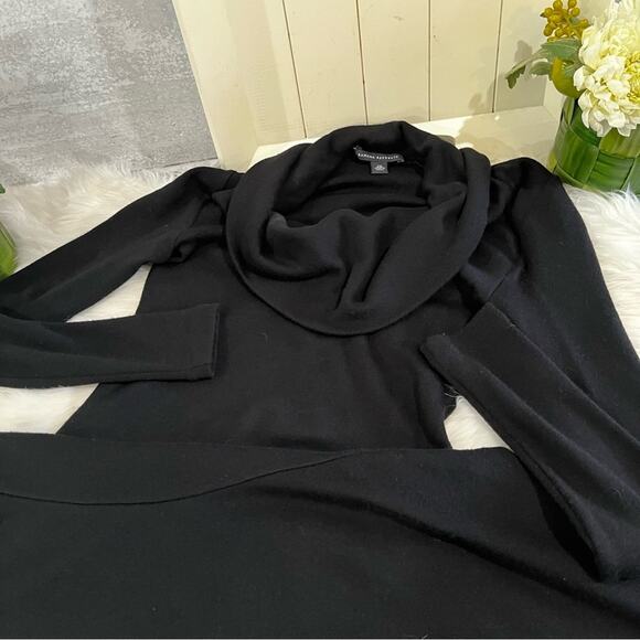 NEW Banana Republic Wool Classic Fit Flare Midi Cowl Neck Sweater Dress XS NWOT - Picture 11 of 16